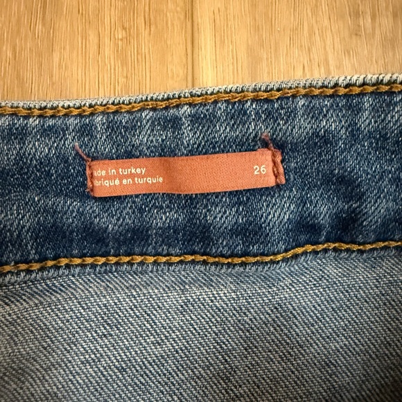 Pilcro Anthropologie The Carpenter Wide Leg Jeans Size 26 - Picture 2 of 7